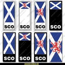 UK Car Number Plate Sticker