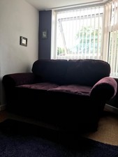 Harris Tweed fabric Sofa excellent condition 