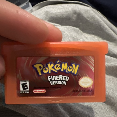 Pokemon fire red version gba - pokemon,