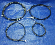 Triumph Tiger Cub T20B Bantam Cub Throttle, Clutch, Brake, Speedo Cable Kit.