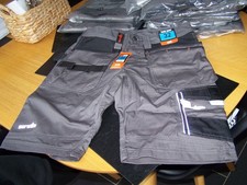 Scruffs Slate work shorts size