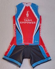 Scimitar Sports Womens Two Piece Sleeveless Cycling/Triathlon Suit