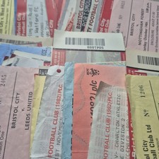 USED MATCH TICKETS - General League & Cup (10) UPDATED