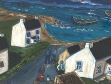 Orla Egan Irish Contemporary Oil on Board 