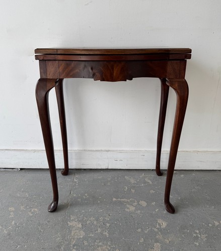Small vintage folding mahogany - small,