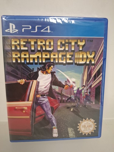 New sealed retro - city, rampage