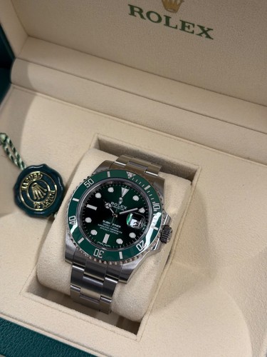 Rolex submariner hulk green - rolex,