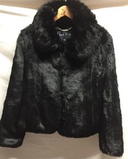 Ladies JACK WILLS Black Faux