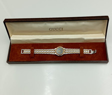 Gucci 9000L Grey Dial Date