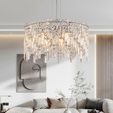 24'' Modern Silver Round K9