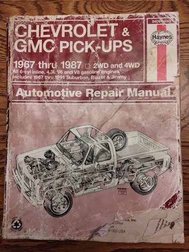 Automotive repair manual - automotive,