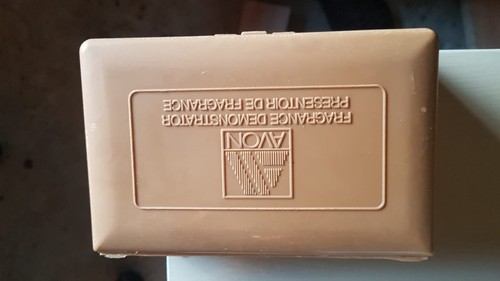 Vintage avon rep - glass, perfume