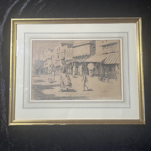 Charles bird original etching - charles,