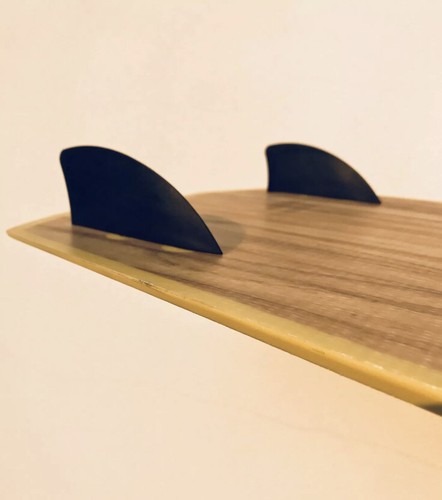 Kiteboard fins 50mm - -, 45/50mm