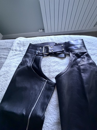 Expectations leather chaps - leather,