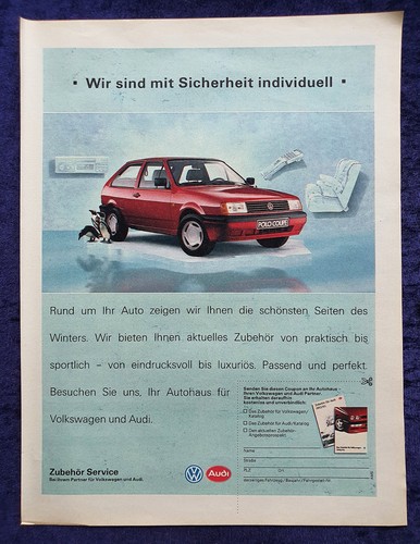 Accessories service and - vw,