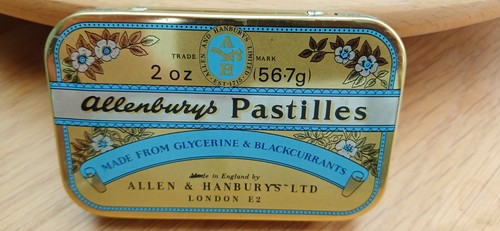 Vintage allenburys pastilles - vintage,