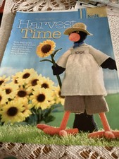 Alan Dart Harvest Time Farmer Bird Knitting Pattern