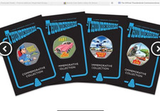 NEW THUNDERBIRDS COMMEMORATIVE SET OF 4 x  50P Shape BU in Colour NOW IN STOCK