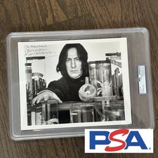 Alan Rickman * PSA * Autograph