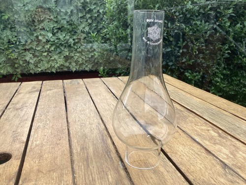 Vintage oil lamp chimney - vintage,