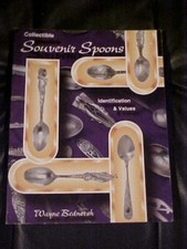 COLLECTIBLE SOUVENIR SPOONS by Bednersh ID VALUES w/ ILLUS (1998