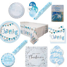 Boys Blue Christening Party