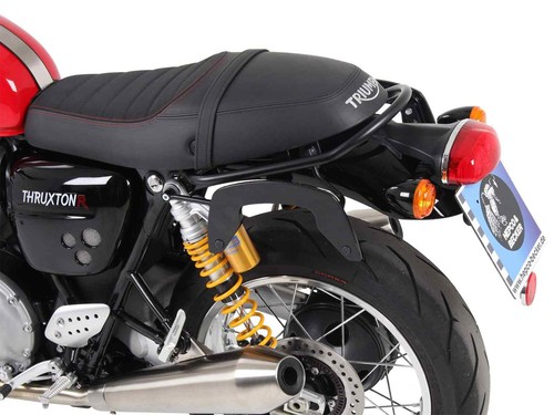 Triumph thruxton panniers - triumph, thruxton/r