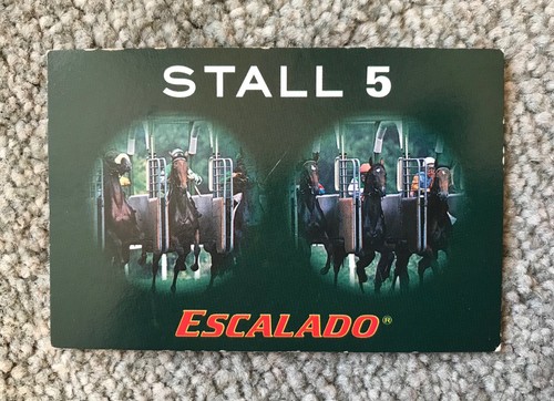 Spare replacement stall card - spare,