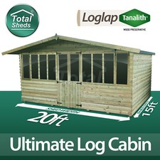 20 x 15 ULTIMATE LOG CABIN