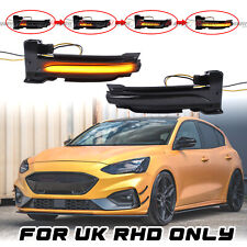 For Ford Focus MK4 2018+ RHD Dynamic Led Side Mirror Indicator Light W/O Harness