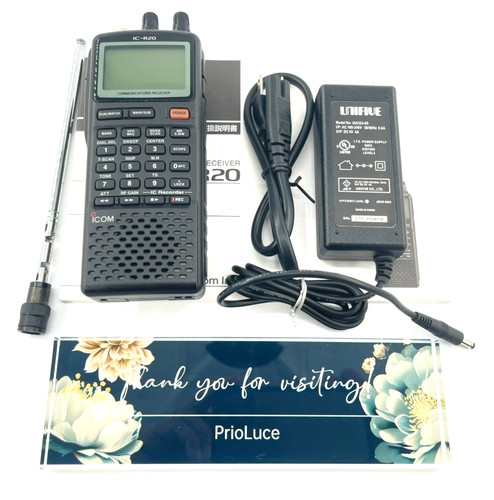 Icom r20 wideband handheld - ic-r20,