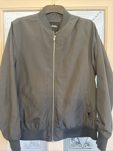 Men grey shell bomber - men’s,