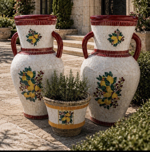 Italian lemon mosaic - 🍋,