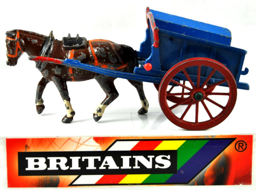 Britains farm tumbrel dark - tumbrel,