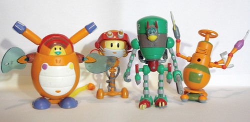 Set vintage cubix robots - vintage,