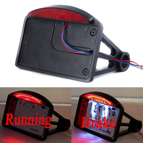 Motorcycle license plate led - motorcycle,