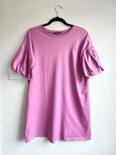 Zara Trafaluc Pink Puff Sleeve