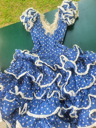 Vtg handsewn flamenco gypsy - handsewn,