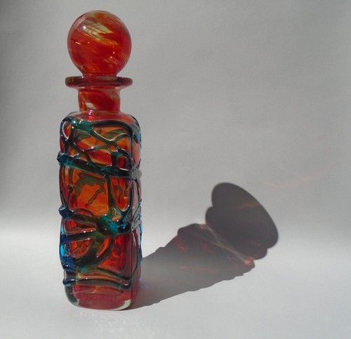 Mdina large signed orange - , and