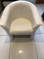 Wella Welonda White Club Chair