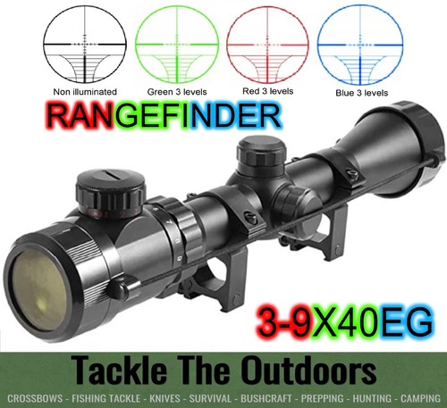 9x40 illuminated reticle - 3-9x40,