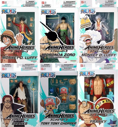 One piece anime - heroes, 17cm