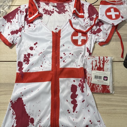 Ladies zombie nurse - nurse, halloween