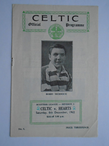 Celtic hearts 1962 63 - hearts, 1962/63