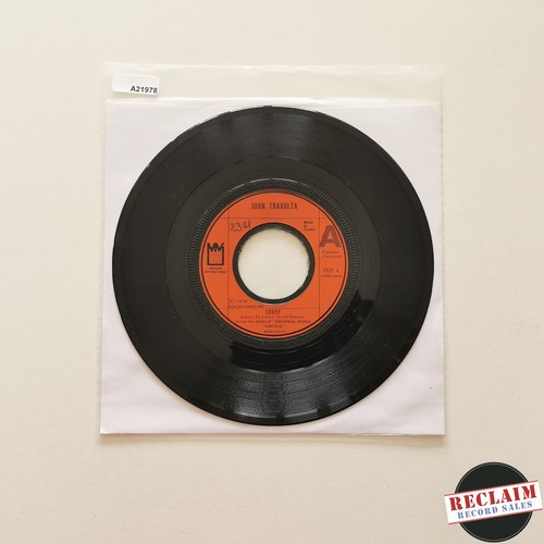 John travolta sandy vinyl - -, 7"