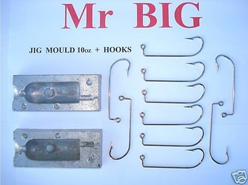 Big jig head mould kit - head, kit+10