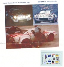 decal LANCIA STRATOS OLIVERAS