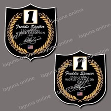 freddie spencer Logo Gloss Weatherproof Decal Sticker