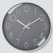 Round Wall Simple Clock